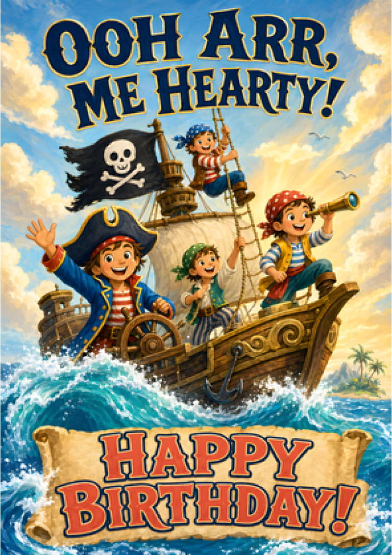 Ooh Arr, Me Hearty