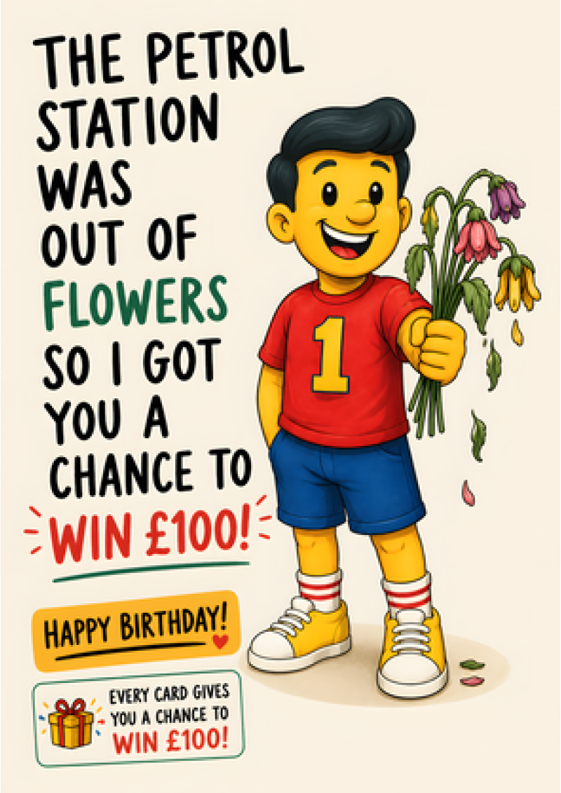 Petrol Station Out of Flowers (Droopy Version)