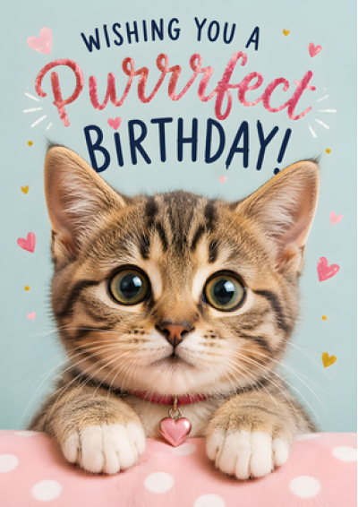 Purrfect Birthday (Kitten)