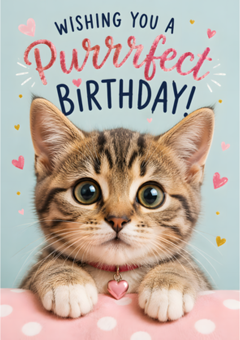 Purrfect Birthday (Kitten)