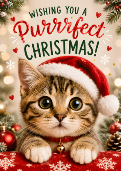 Purrfect Christmas (Kitten)