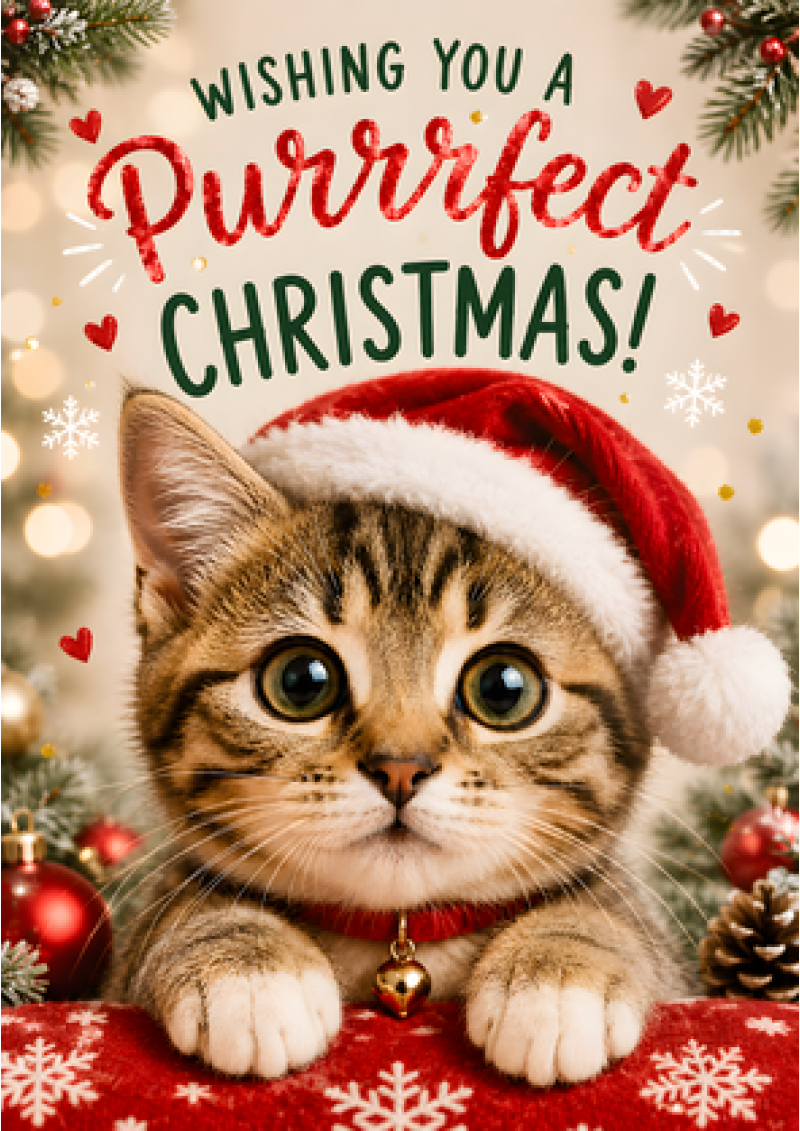 Purrfect Christmas (Kitten)