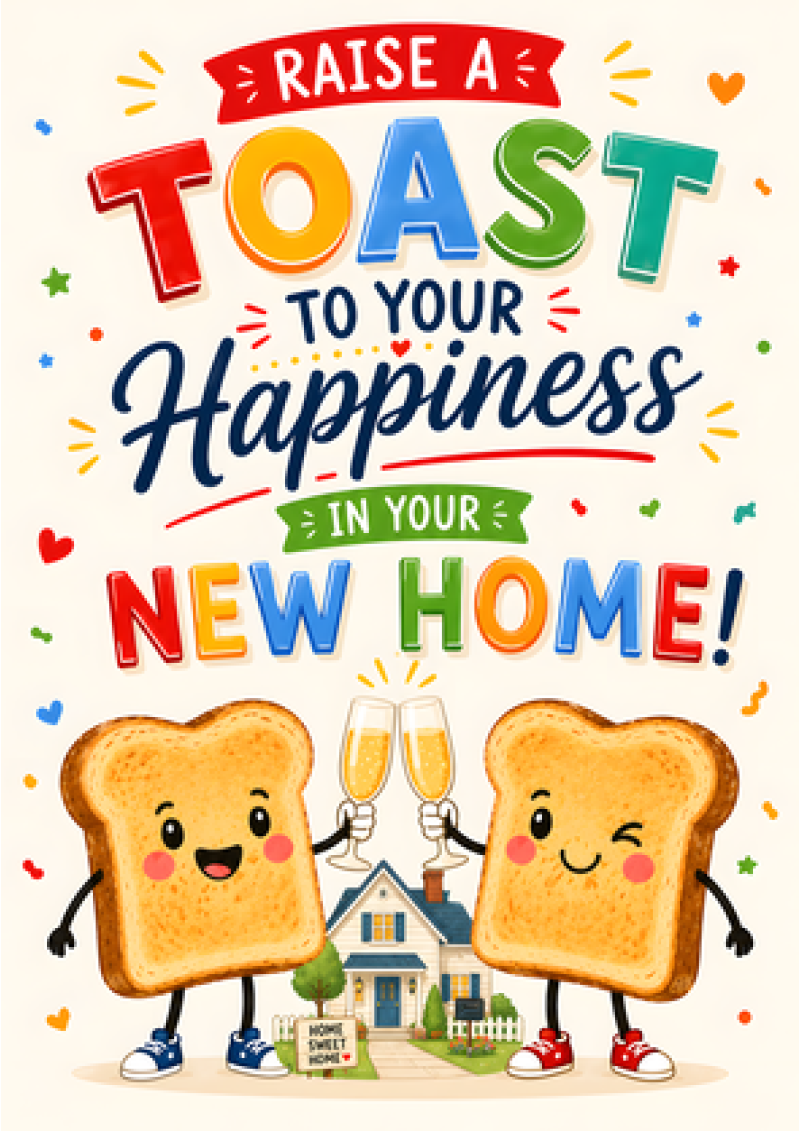 Raise a Toast to Your New Home