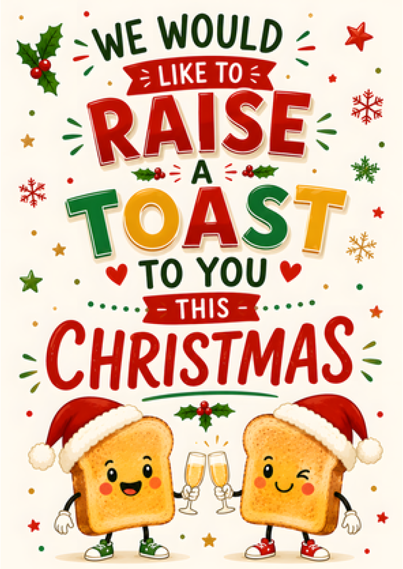 Raise a Toast This Christmas