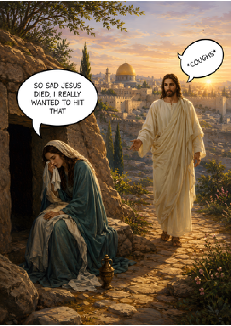 So Sad Jesus Died