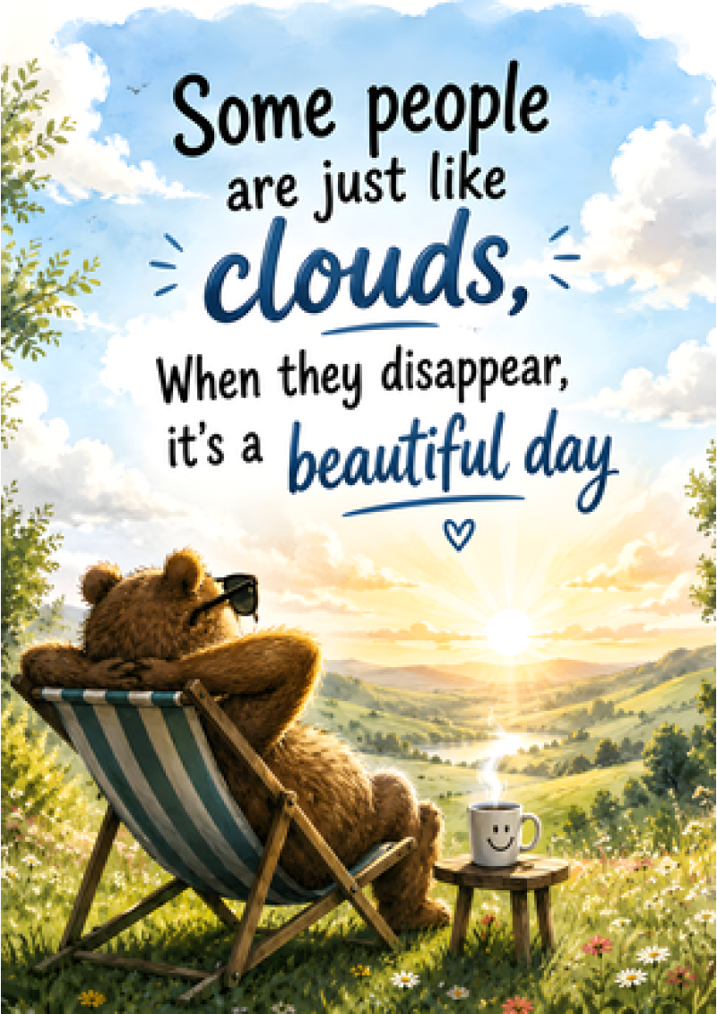 Some People Are Like Clouds (Bear)