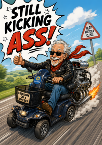 Still Kicking Ass – Old? Not Even Close!