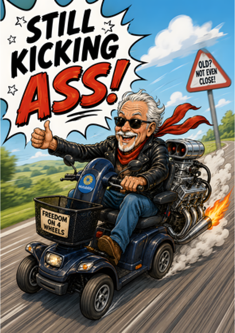 Still Kicking Ass – Old? Not Even Close!