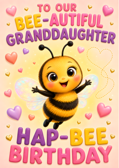 Bee-autiful Granddaughter