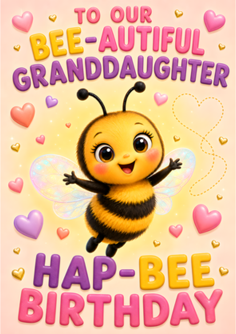 Bee-autiful Granddaughter
