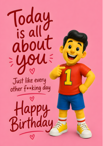 Today Is All About You