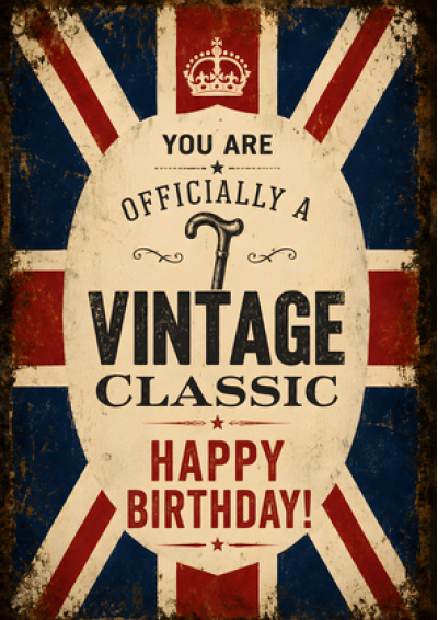 Officially a Vintage Classic – Happy Birthday