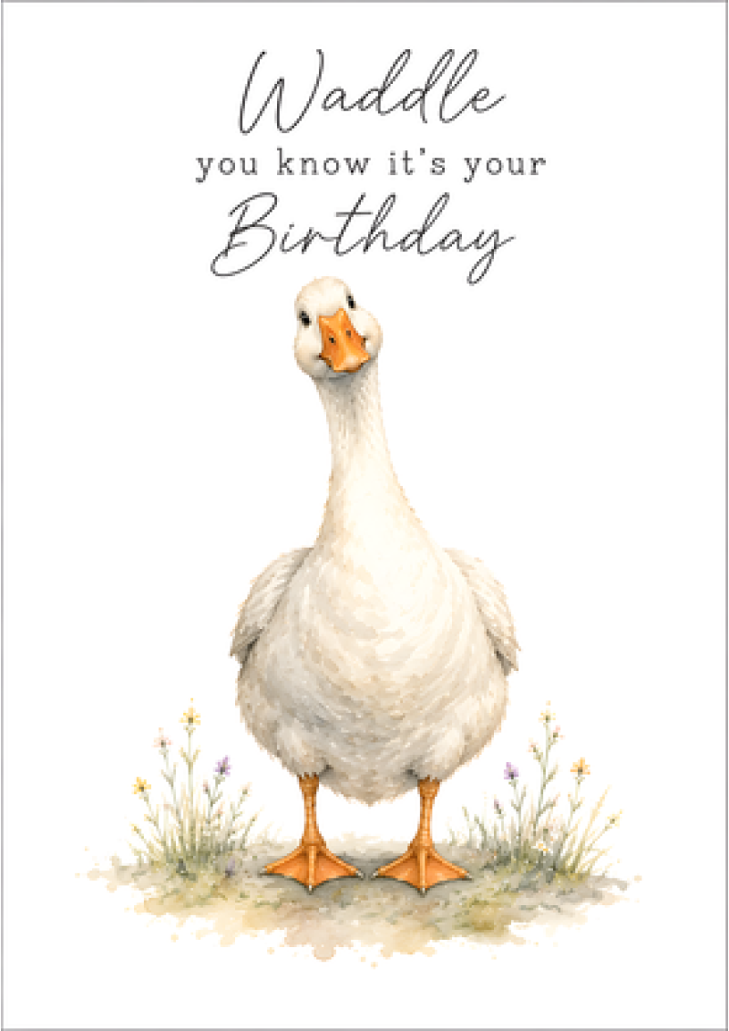 Waddle You Know It's Your Birthday