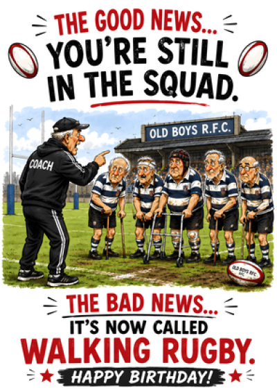 Walking Rugby – Still in the Squad