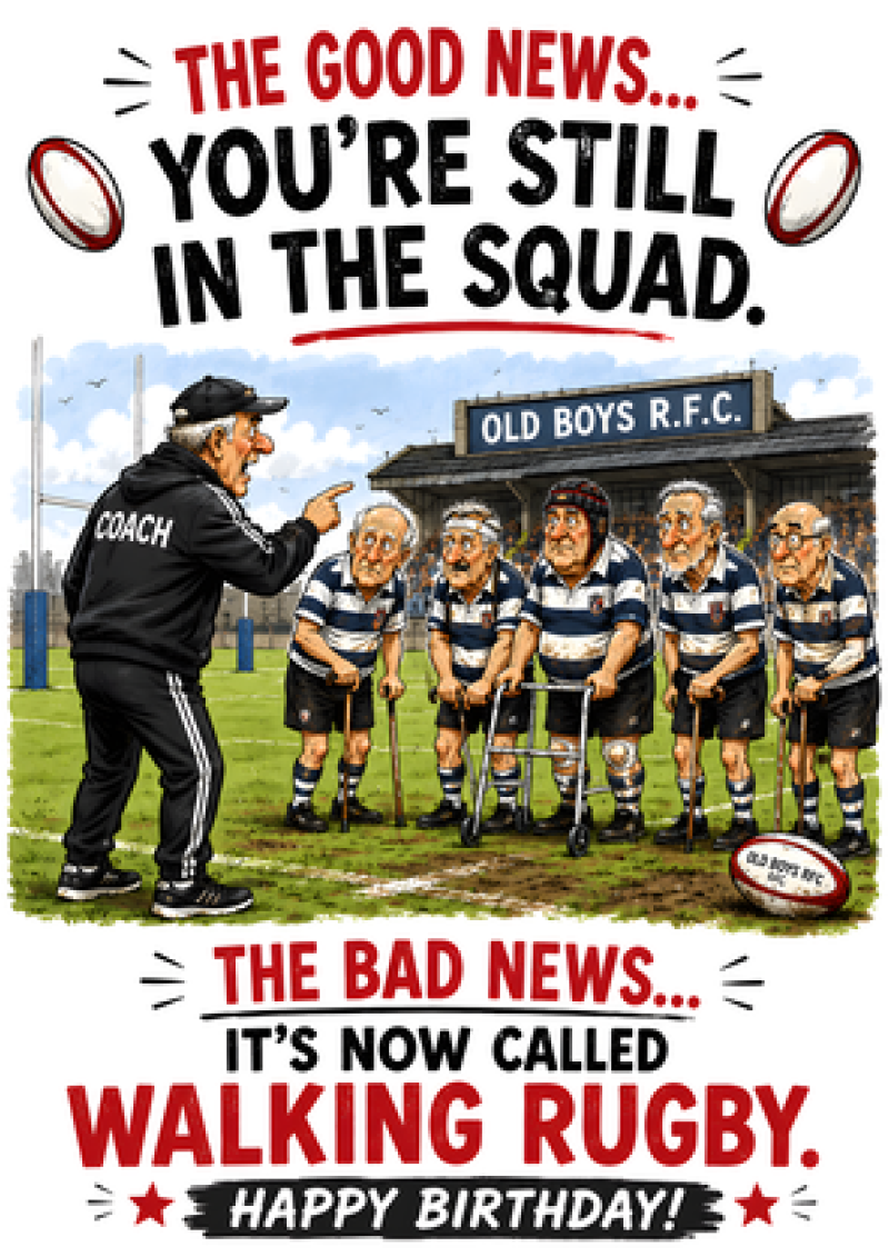 Walking Rugby – Still in the Squad