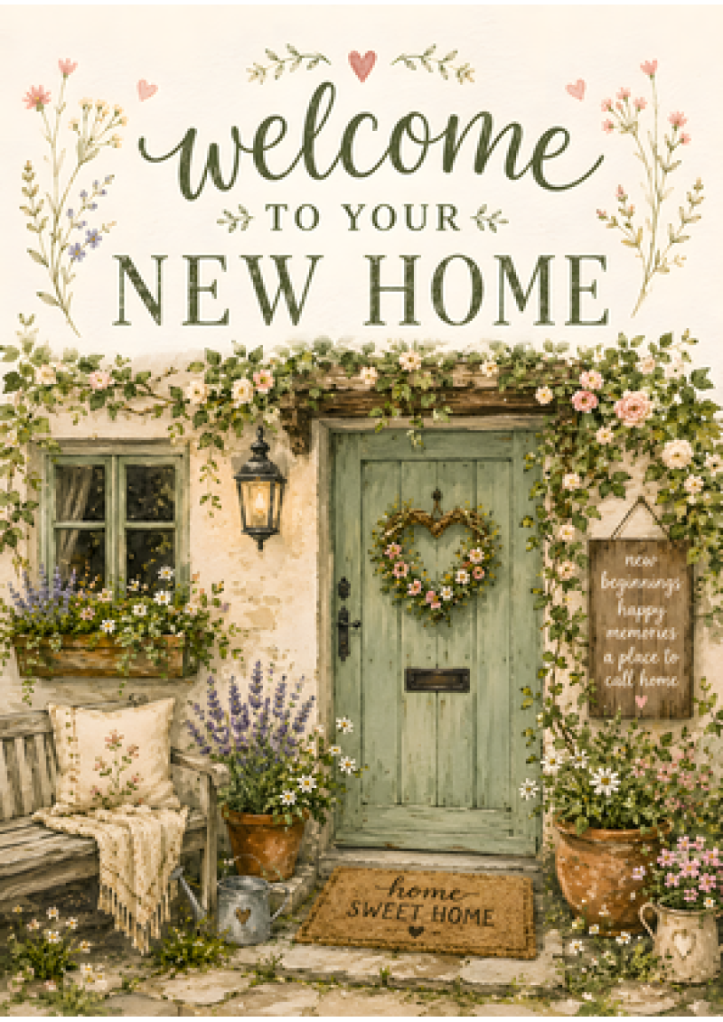 Welcome To Your New Home Cottage