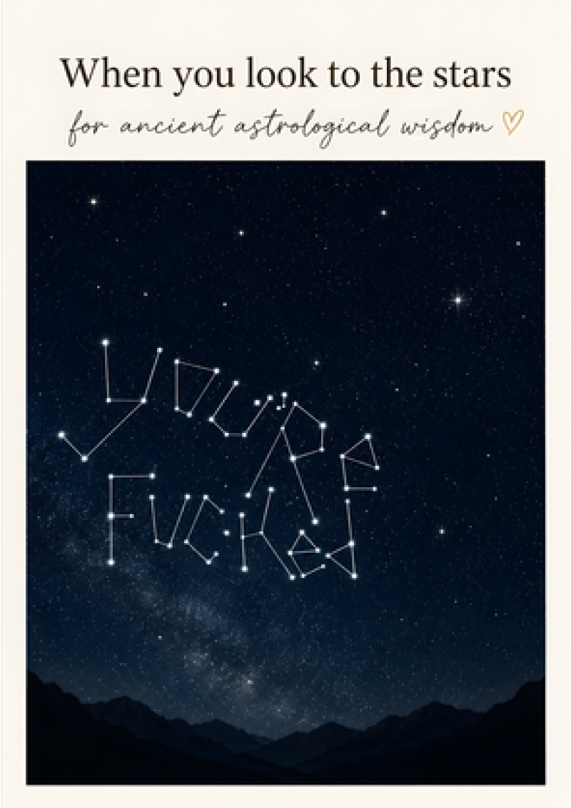 You're Fucked (Constellation)