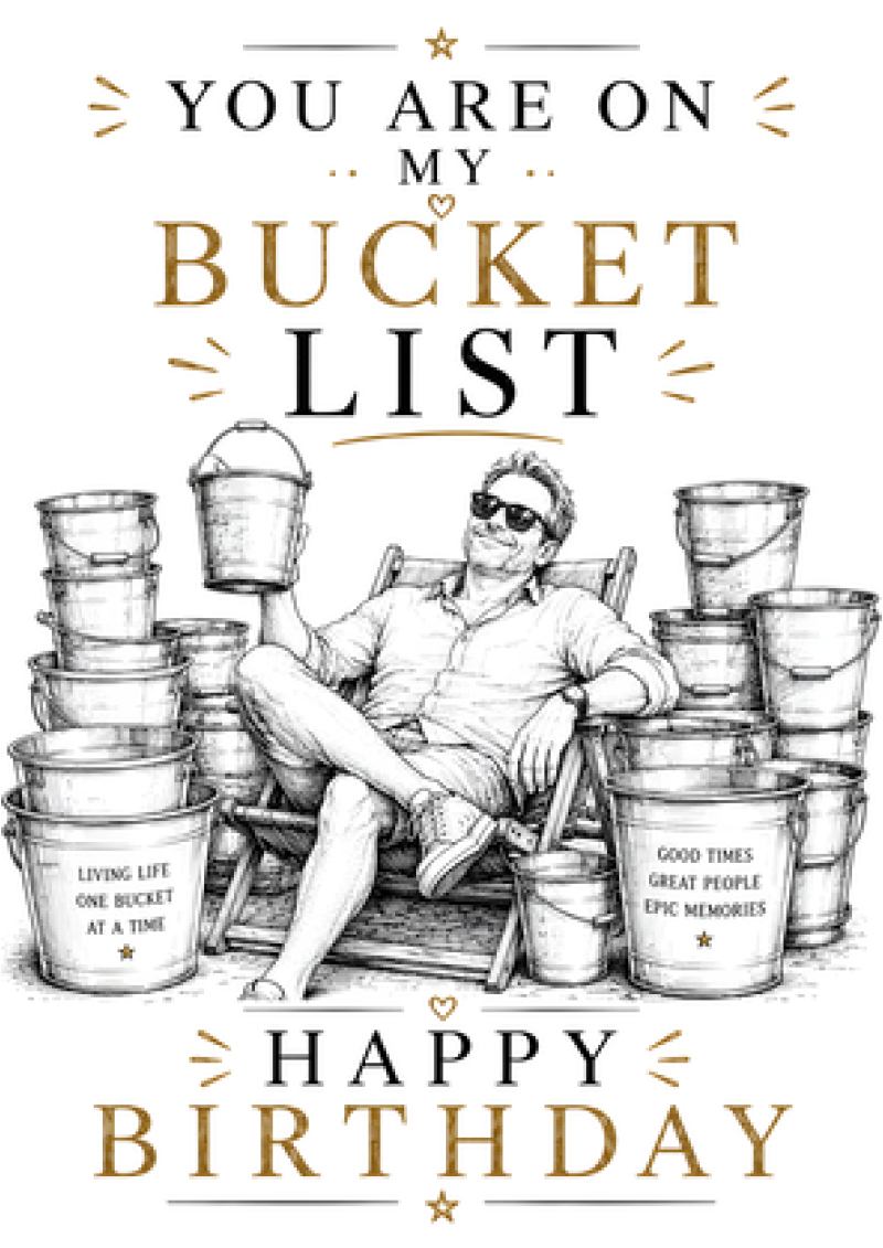 You're on My Bucket List